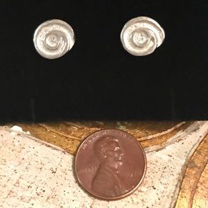 Sterling Spiral Stud Earrings from Ireland☘️
